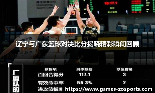 辽宁与广东篮球对决比分揭晓精彩瞬间回顾